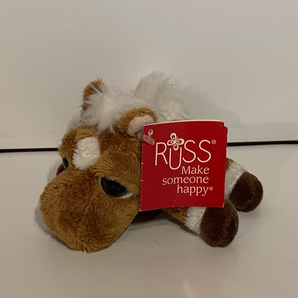 🐴 [2/$25] RUSS LIL PEEPERS HERCULES THE HORSE STUFFED ANIMAL PLUSHIE TOY 🐴